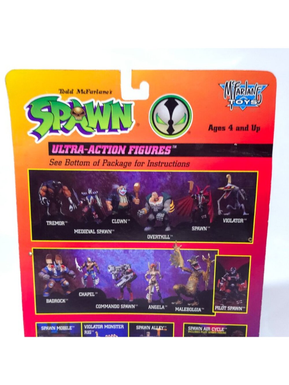 Todd McFarlanes Spawn Badrock Figure Youngblood Series 2 1995 New In Box - Picture 7 of 11
